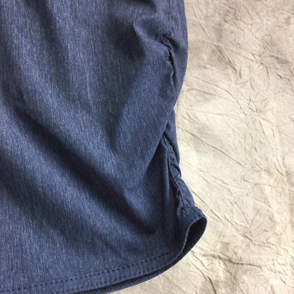 Eddie Bauer Blue Nylon Blend Microfiber Stretch Capri Cargo Pants Utility 4 - Picture 8 of 12
